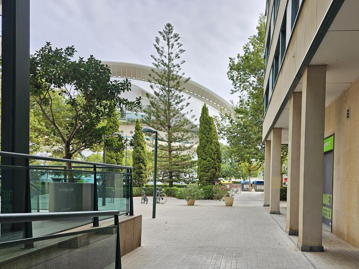 Apartamentos Las Ciencias Studio T 瓦伦西亚 外观 照片
